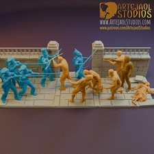 diorama Guerra Peninsulare