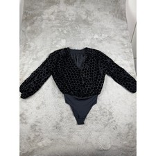 Body Zara top velluto a pois