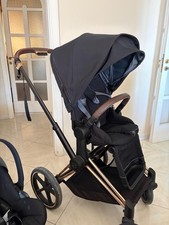 Passeggino Trio Cybex Nero E Oro Rosa