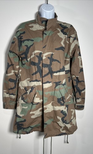 Zara parka donna mimetico - parka,