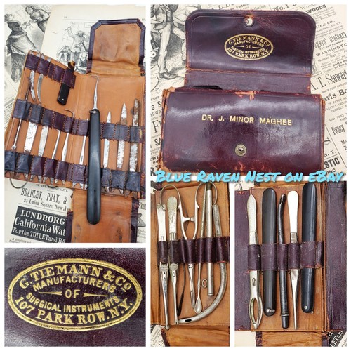 Antico set bisturi - , tiemann