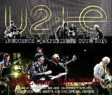 U2 - LIVE da SAN JOSE: Califronia 2015 (4CD) GIAPPONE NUOVO