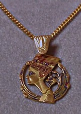 Antique Pharaoh Egyptian Queen