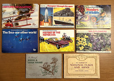 Lotto n°8 Album cigarette cards completi  anni dal 1904 al 1976