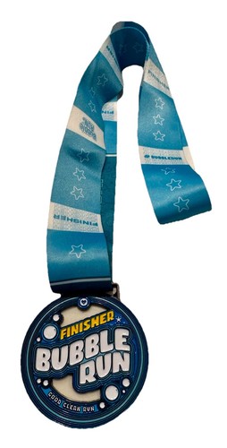 Medaglia bubble run non datata - medaglia,
