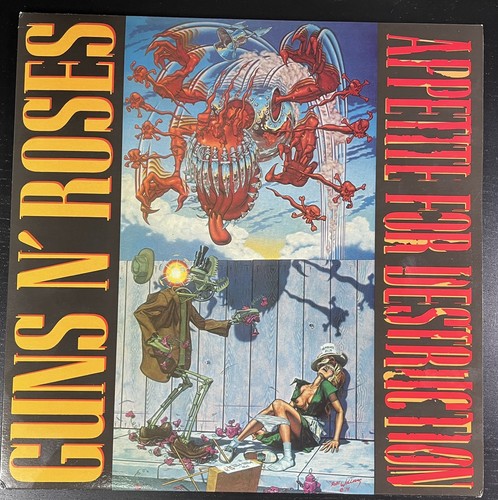 Guns roses appetite for - -,