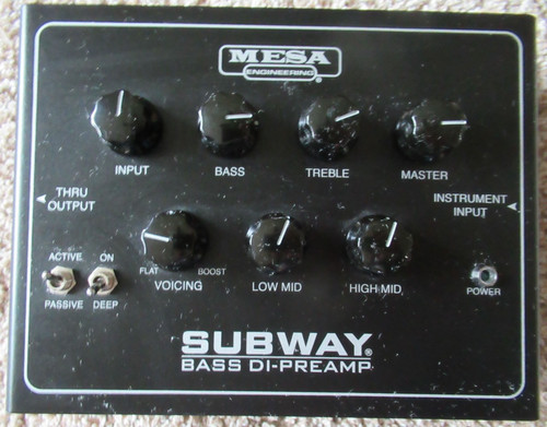 Mesa boogie subway bass - boogie,