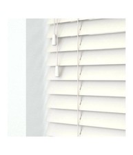 Tenda Veneziana Da Interno Casa Para Sole Effetto Legno Colore Bianco 100x175cm