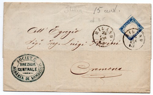 1863 italia regno c tipo - ,