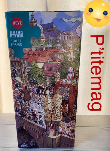 Puzzle heye street - puzzle, parade