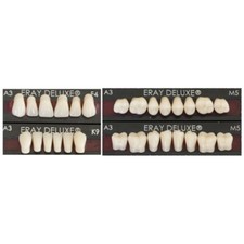 Denti per protesi 3 strati Eray deluxe  10 Set  di 28 denti