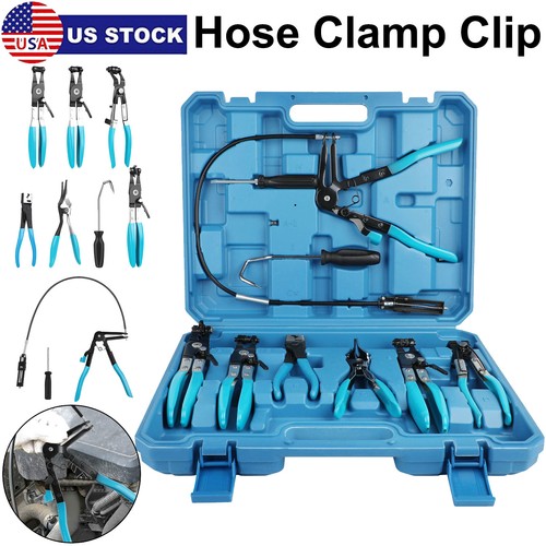 Hose clamp clip remover pliers - clip,