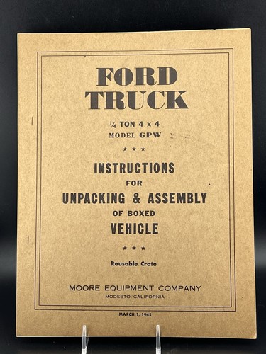 Raro ford truck 1945 gpw - truck,