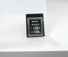 Scheda di memoria Sony XQD 128GB serie G