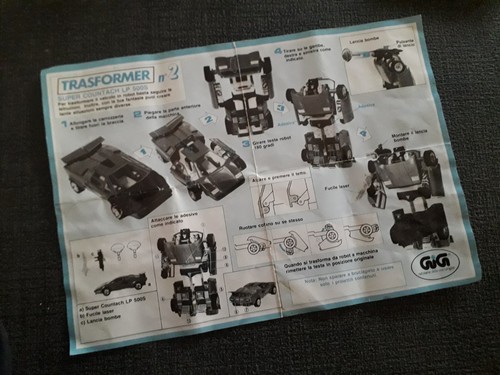 Countach 500s istruzioni - countach,