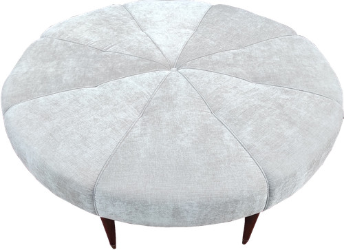 Grande pouf rotondo color