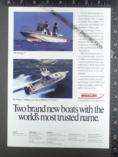 1990 advertisement for - advertisement, boston