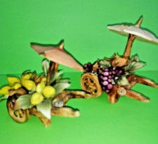 INCONSUET,E PERFETTAMENTE LAVORATE, SCULTURE PORCELLANA CAPODIMONTE, MARCHIO