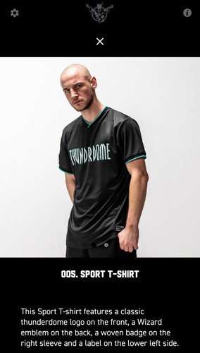 Camicia sportiva thunderdome - sportiva,