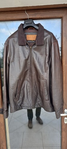 Giubbotto pelle timberland - pelle, xl