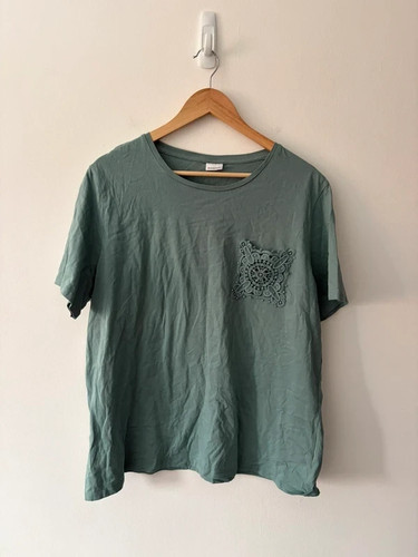 Top donna damart verde - top, manica