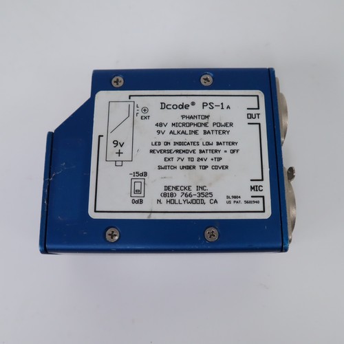 Denecke dcode 1a - denecke, ps-1a