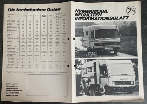 Brochure eriba hymermobil - hymermobil, 540