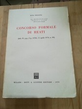 concorso formale di reati 1979 rino messina