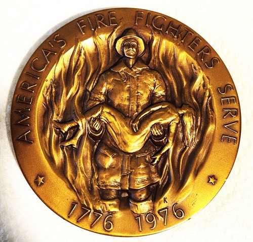 Medaglia bronzo vigili del