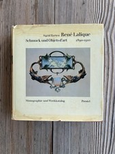 libro RENÉ LALIQUE. SCHMUCK UND OBJETS D'ART 1890-1910 SIGRID BARTEN