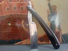  Antico Rasoio A Mano Libera Sheffield Willey's Special Shave Ready Straight Raz