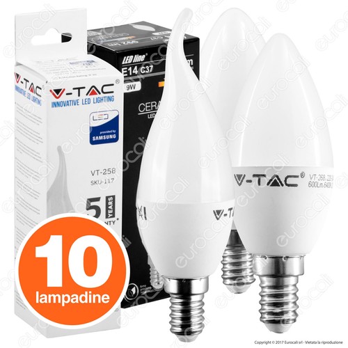 Lampadine led attacco e14 - attacco,