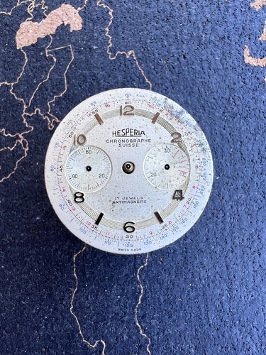 Hesperia chronograph movement - chronograph,