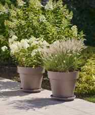 Vaso tondo Mitu pac Euro3plast diam. cm 30/35/40 antracite/tortora/sabbia/bianco