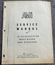 AMI Jukebox 40 Selection Wall