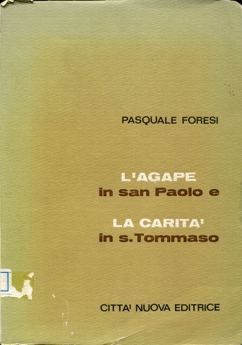 Agape san paolo e la - in,