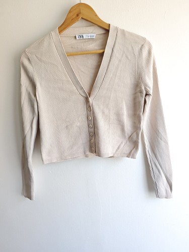 Cardigan zara beige - zara,