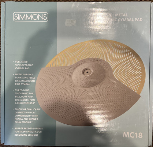 Piatto metallo simmons mc18 - piatto,