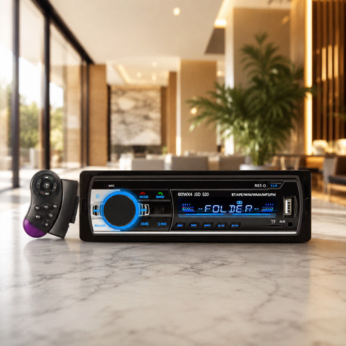 Autoradio din bluetooth - 1, mp3