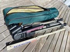 Velbon Treppiede Laser HD-4 Treppiede Video Professionale, 152cm, Leggero 1.8kg, Alluminio