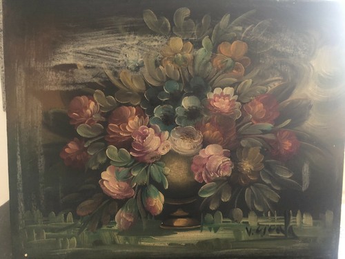 Quadro vici cicala olio - quadro, su