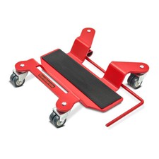Carrello Sposta Moto BMW F 800 ST per Cavalletto Centrale rosso