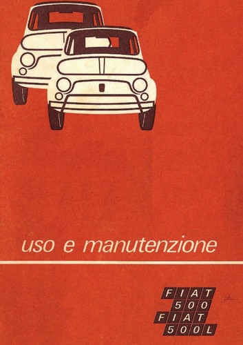 Fiat 500 epoca libretto - d'epoca,