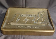 Caffè Izzo Napoli Svuota Tasche Posacenere Ottone Bronzo