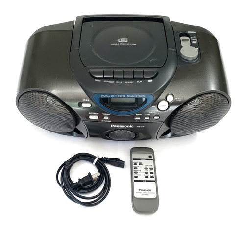 Panasonic d16 boombox cd - panasonic,