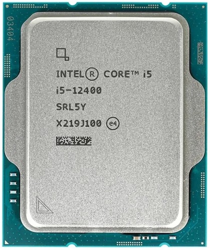 Intel core 12400 - i5-12400, gen