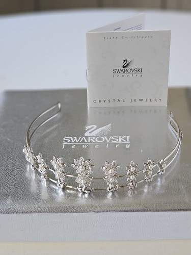 Diadema cristallo perle - in, e