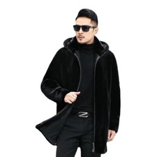 Cappotto pelliccia visone uomo