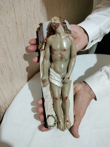 Statuetta statua sudario gesù - statua,