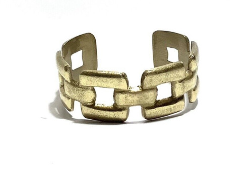 Bracciale rustico bernice oro - bracciale,
